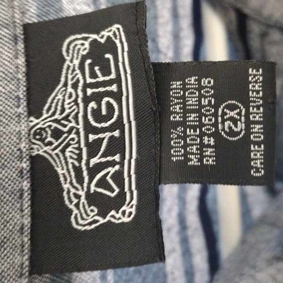 Angie striped  Batman sleeve button up - Picture 2 of 3